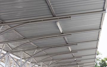 installing Seton Mains metal roofing